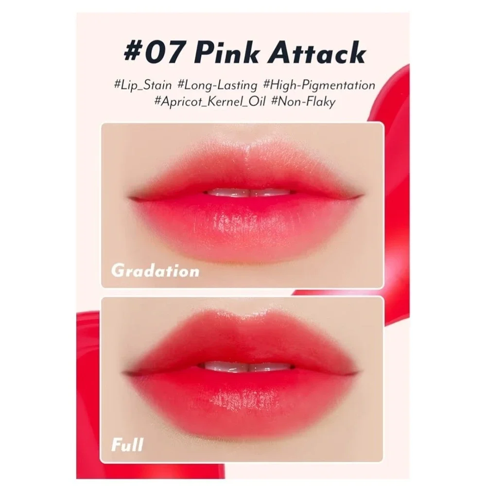 I'm Meme Color Key Ring - Water Gel‎ Tint 07 Pink Attack Brand New